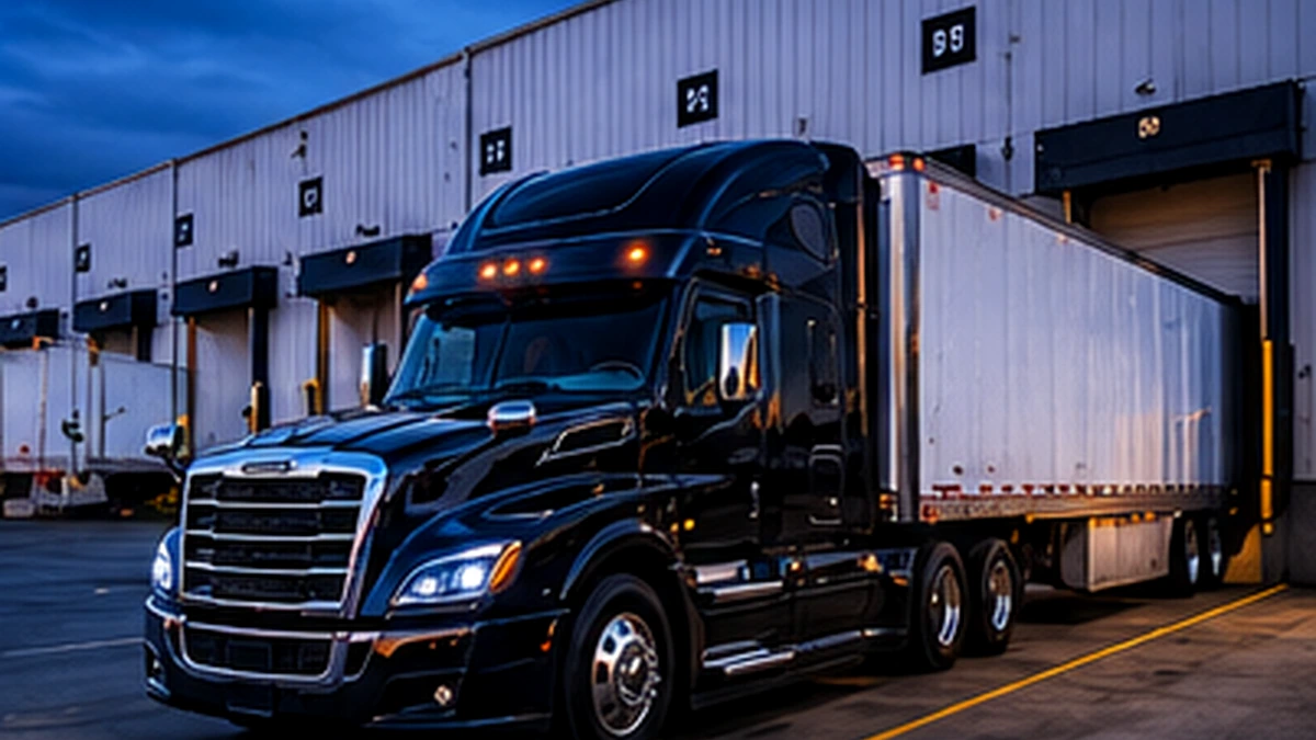 Trailer yard operations visual
